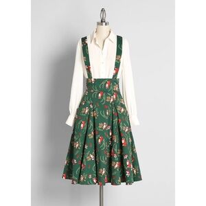 ModCloth Collectif Winter Fox Skirt